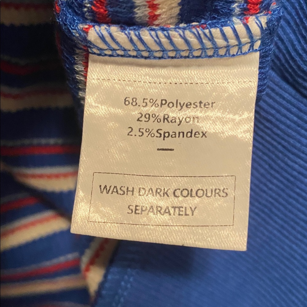 Wiholl Multicolor Striped Polo Shirt…size M - Picture 5 of 6